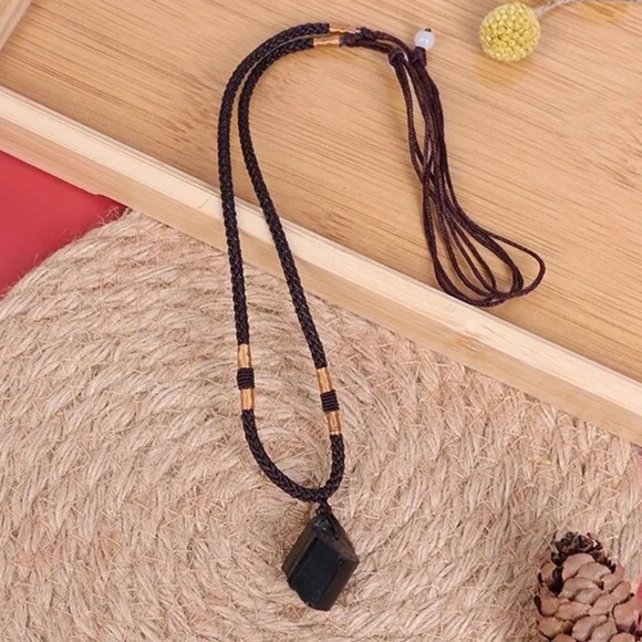 Other - Black Tourmaline PROTECTION AMULET necklace